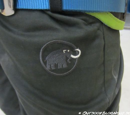 Das Mammut Logo darf natürlich auch nicht fehlen