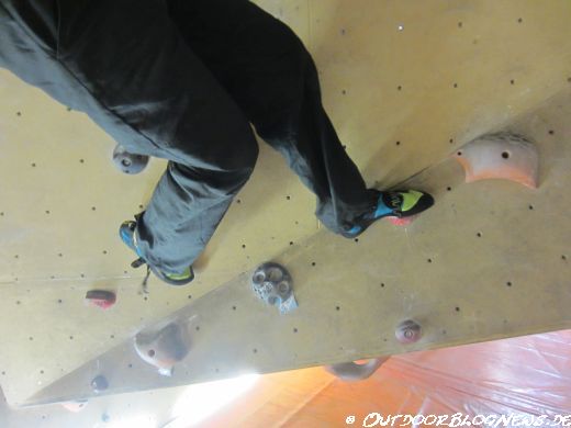 Mammut Massone Pant beim Bouldern im Praxistest